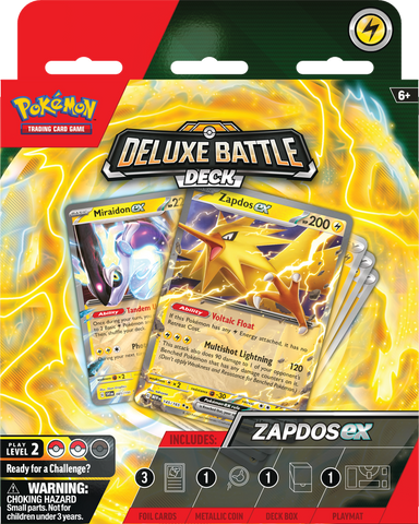 Zapdos EX Deluxe Battle Deck - Pokemon TCG