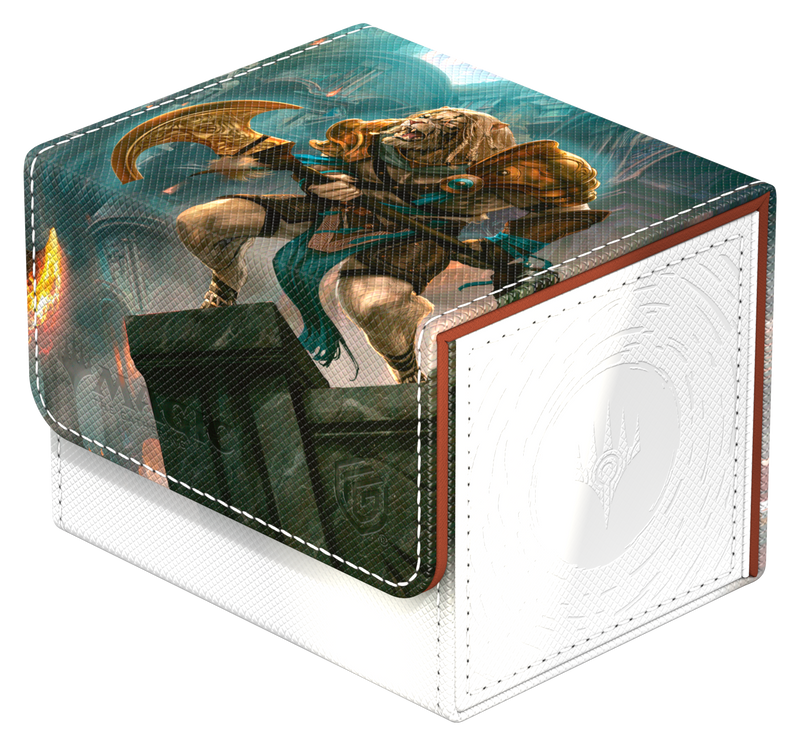 UG DECK CASE SIDEWINDER 100+ XENOSKIN MTG REALITY FRACTURE - AJANI COUNTERATTACK LEADER