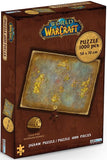 WORLD OF WARCRAFT AZEROTH'S MAP 1000 PIECE PUZZLE