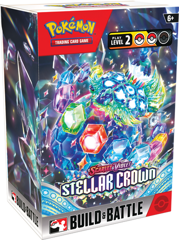 Stellar Crown Build & Battle Box - Pokemon TCG