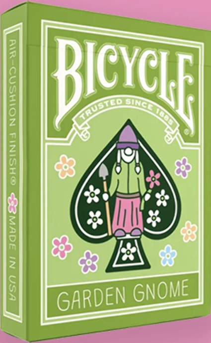 Bicycle - Garden Gnome Playing Cards