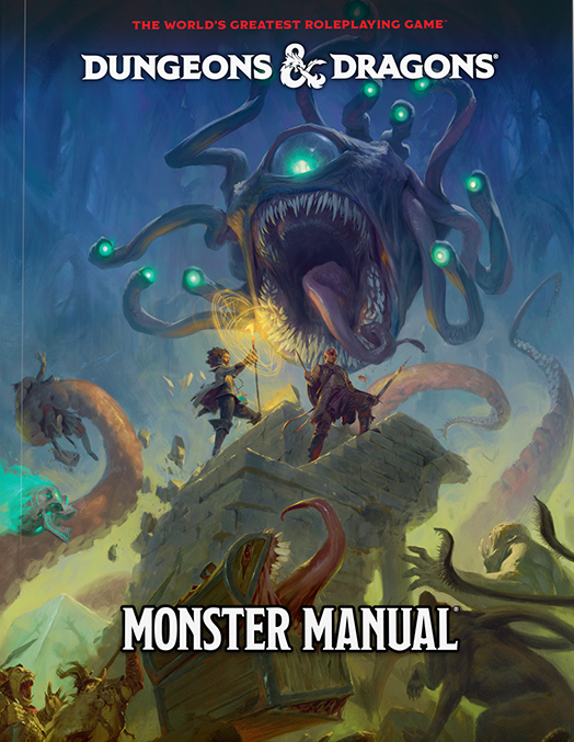 Dungeons & Dragons - 5e - Monster Maual 2024 - Hard Cover