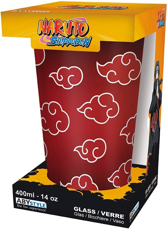 Naruto Shippuden Akatsuki Glass (Large)