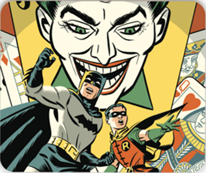 DC COMICS MOUSEPAD BATMAN AND ROBIN