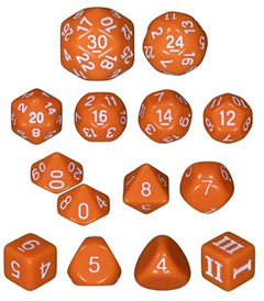 Dice of Unusual Size - DCC 14-Die Dice Set