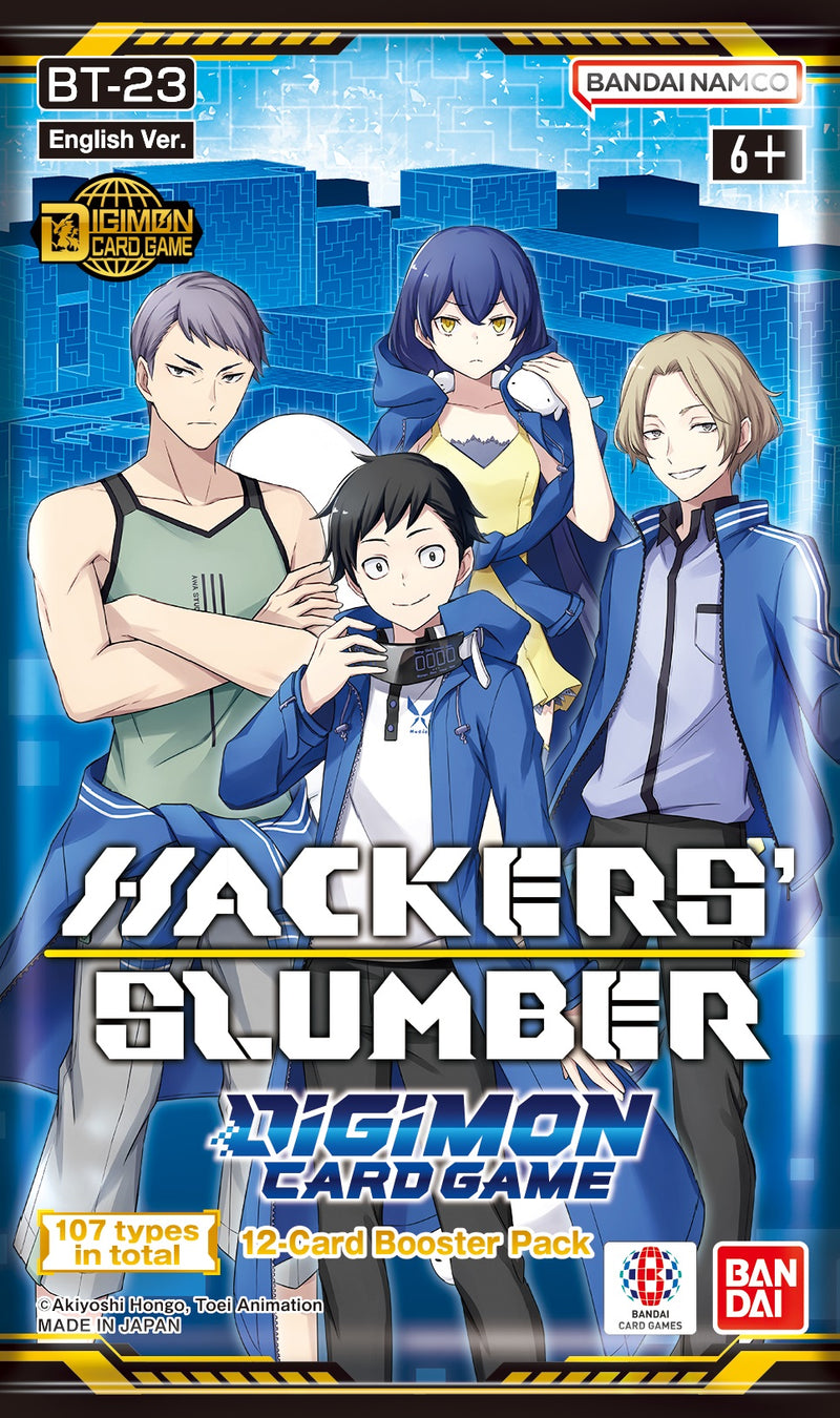 Hacker's Slumber Booster Packs - Digimon TCG