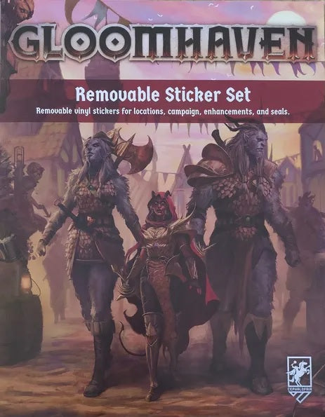 Gloomhaven 2nd Edition - Removable Stickers