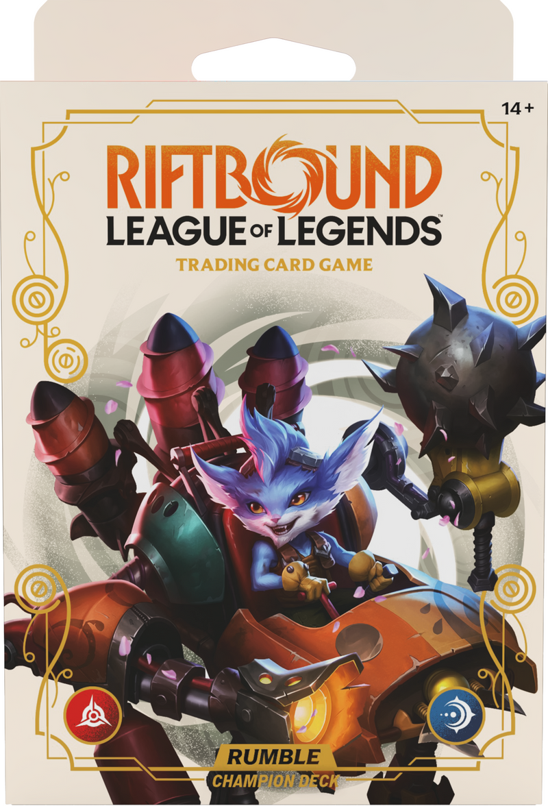 Riftbound Spiritforged - League of Legends TCG - Rumble Starter Deck