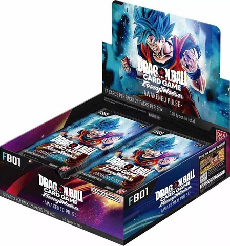 Awakened Pulse Fusion World Set 01 (2nd Wave) Booster Box - Dragon Ball Super: Fusion World (Pre-Order)