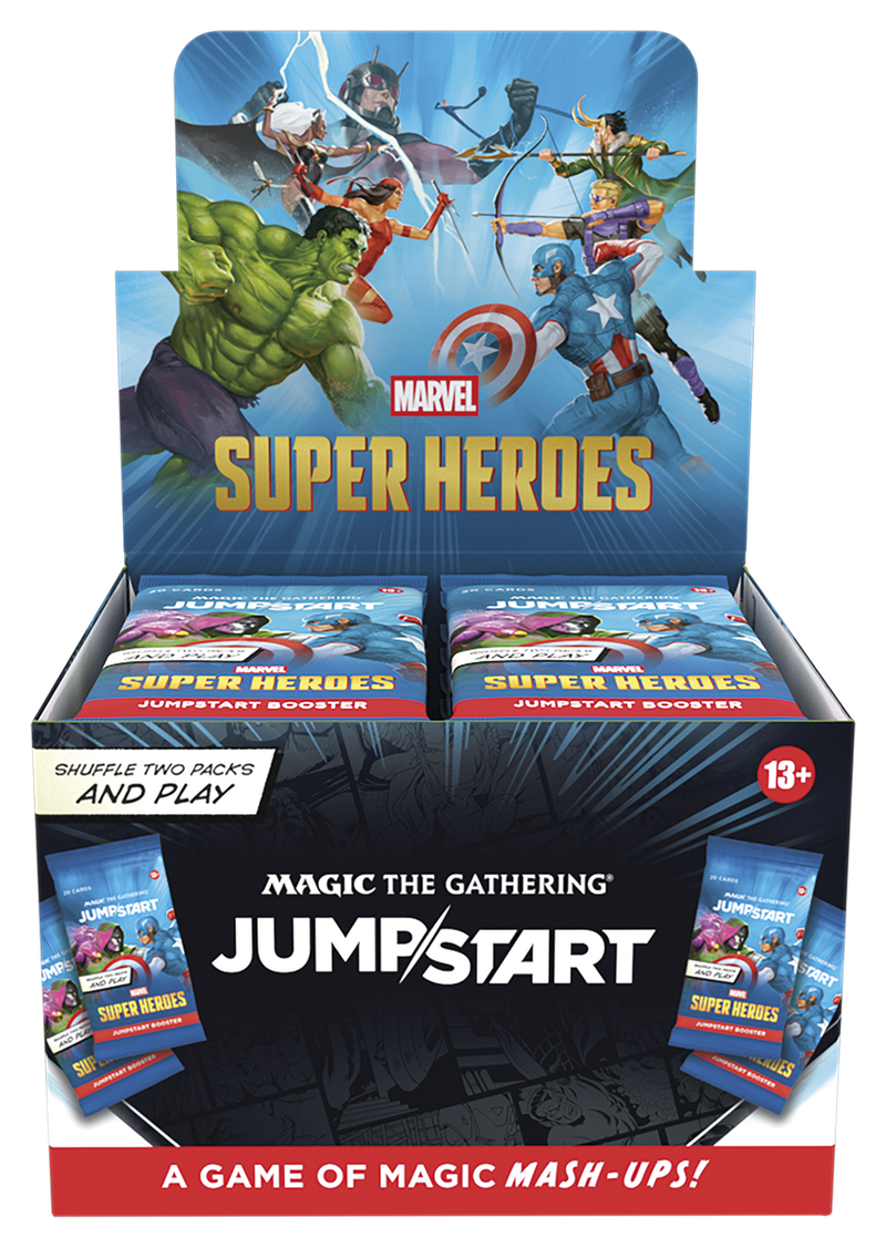 Marvel Super Heroes Jumpstart Booster Box - Magic The Gathering