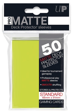 Ultra Pro Matte Standard Size Sleeves (50ct)