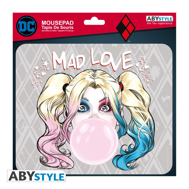 DC COMICS MOUSEPAD HARLEY QUINN MAD LOVE