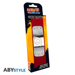 NARUTO SHIPPUDEN HEADBAND RED KONOHA (ADULT SIZE)