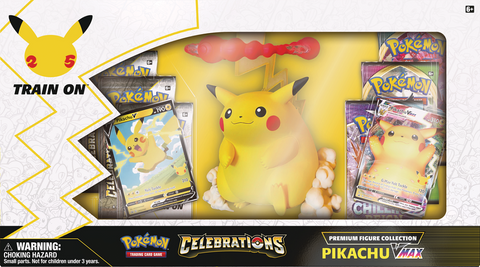 Pokemon Celebrations Pikachu Vmax Figure Collection