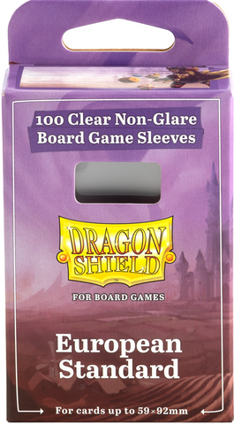 DRAGON SHIELD BG SLEEVES EUROPEAN STANDARD 100CT