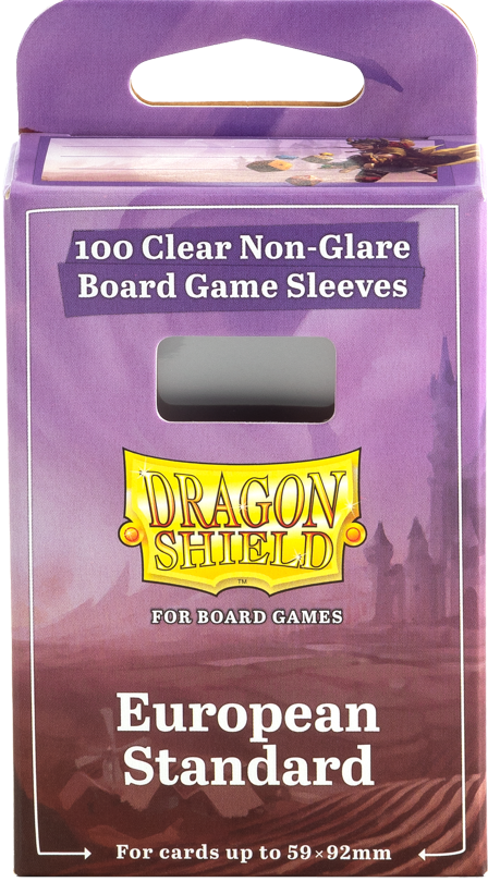 DRAGON SHIELD BG SLEEVES EUROPEAN STANDARD 100CT