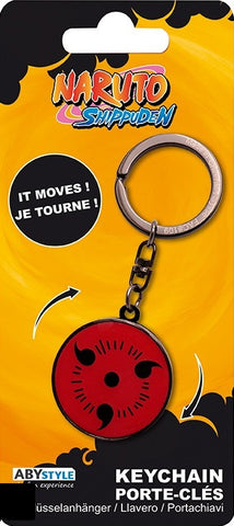 Naruto Shippuden Sharingan Moving Keychain
