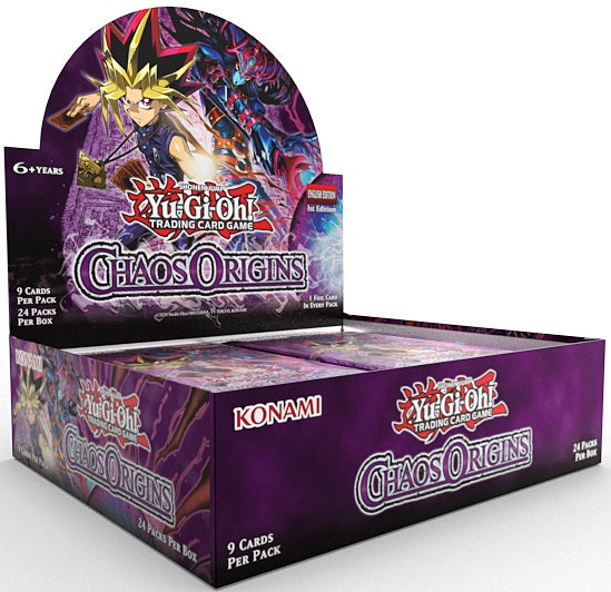 YGO CHAOS ORIGINS BOOSTER BOX