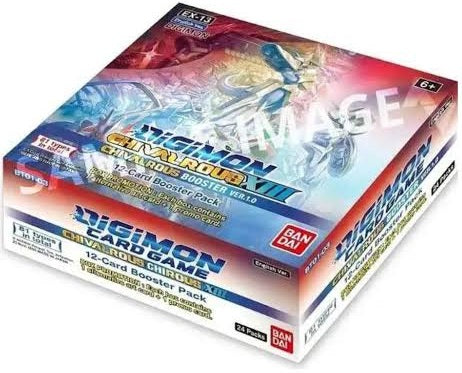 EX13 Chivalous XIII Booster Box - Digimon TCG