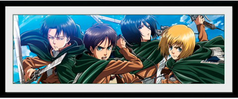 Attack on Titan - Framed Poster