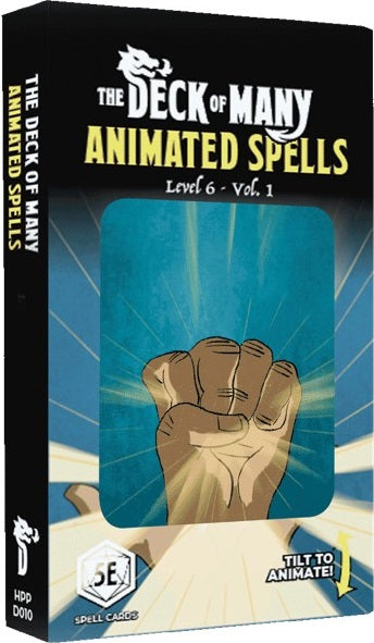 DECK OF MANY ANIMATED SPELLS: LEVEL 6 VOL. 1