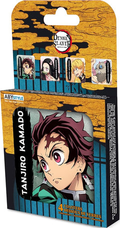 DEMON SLAYER SLAYERS 4 PIECE COASTER SET