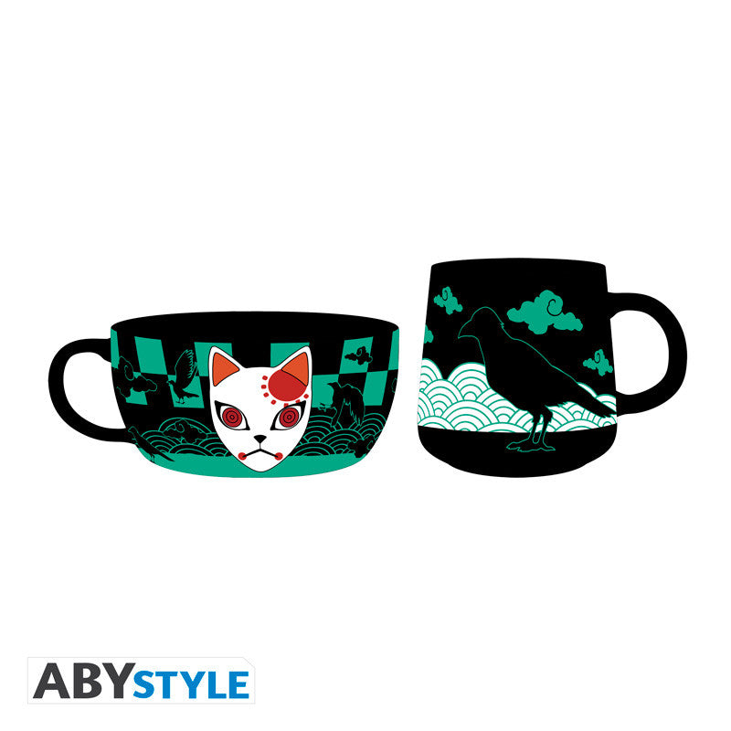 DEMON SLAYER BREAKFAST SET MUG & BOWL