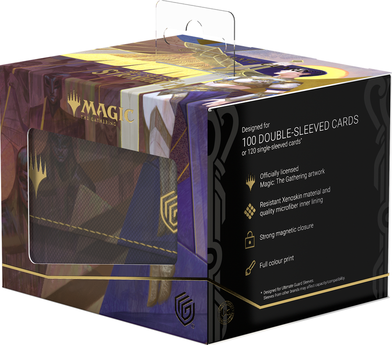 UG DECK CASE SIDEWINDER 100+ XENOSKIN MTG SECRETS OF STRIXHAVEN - WHITE MYTHIC 2 (ALT ART)