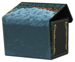 UG DECK CASE SIDEWINDER 100+ XENOSKIN MTG SECRETS OF STRIXHAVEN - BLUE MYTHIC 2 (ALT ART)