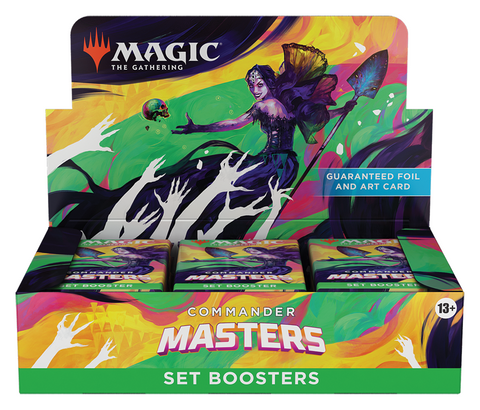 Commander Masters Set Booster Box - Magic The Gathering