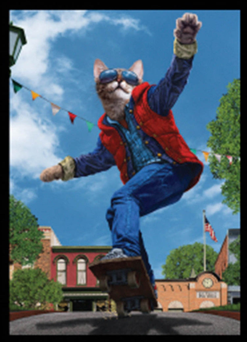 LEGION SLEEVE DOUBLE-MATTE WHITE CORE MOVIE CATS: CAT TO THE FUTURE