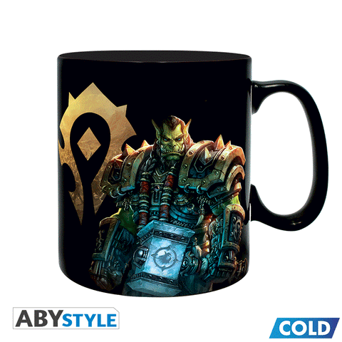 WORLD OF WARCRAFT HEAT CHANGE MUG AZEROTH 460ML