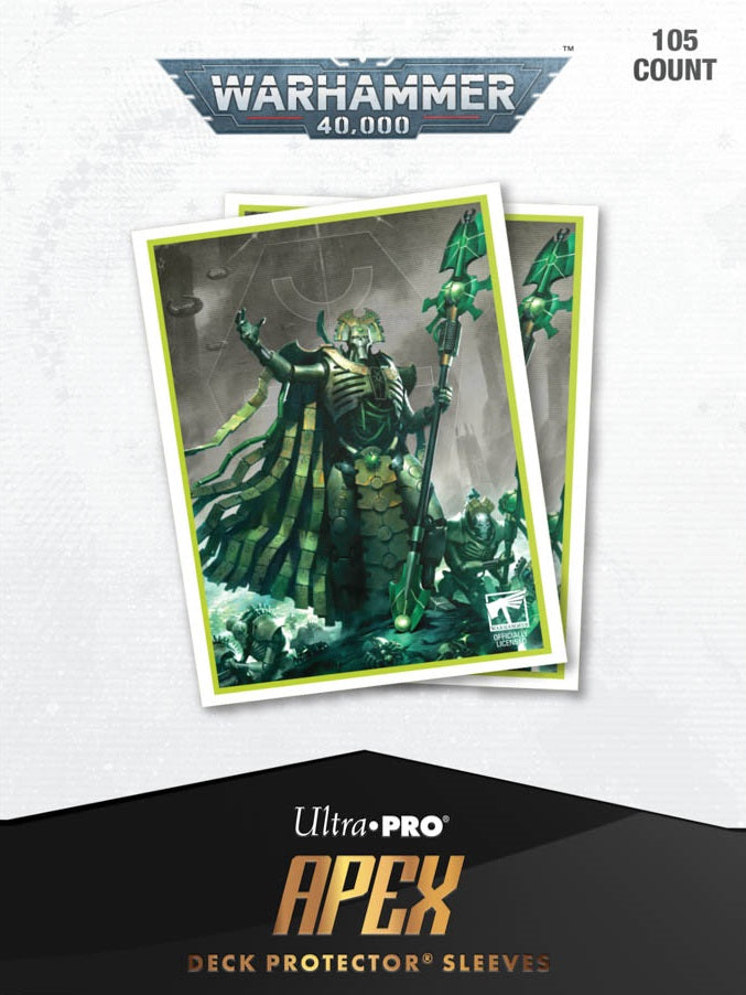 UP D-PRO APEX WARHAMMER 40K NECRON CODEX ALIGNED 105CT
