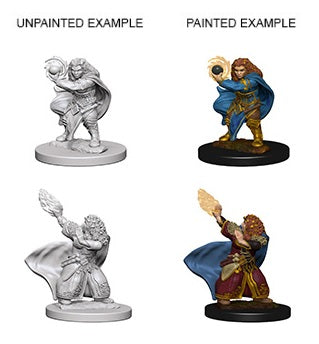 DND UNPAINTED MINIS WV4 DWARF FEMALE WIZARD