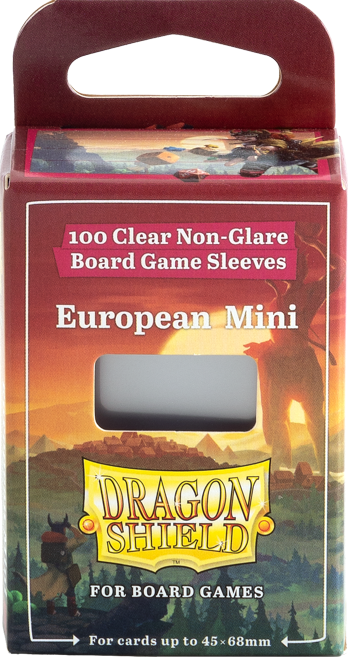 DRAGON SHIELD BG SLEEVES EUROPEAN MINI 100CT
