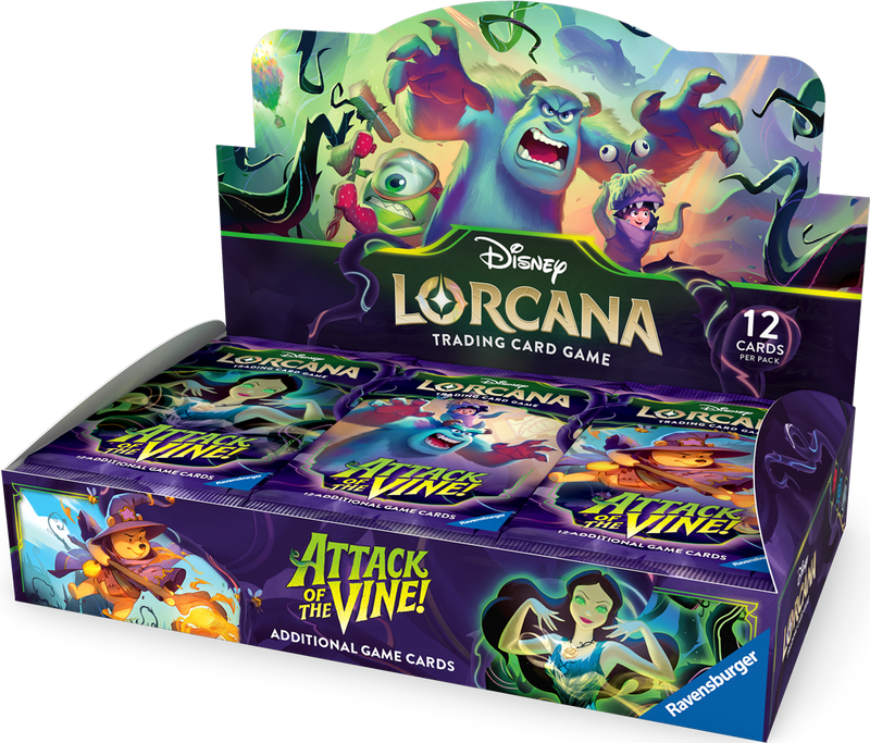 DISNEY LORCANA SET 13 ATTACK OF THE VINE! BOOSTER BOX *PRE ORDER*