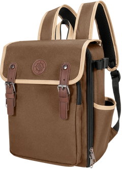 AP ENHANCE DESIGNER EDITION COMPACT TRADING CARD BACKPACK TAN