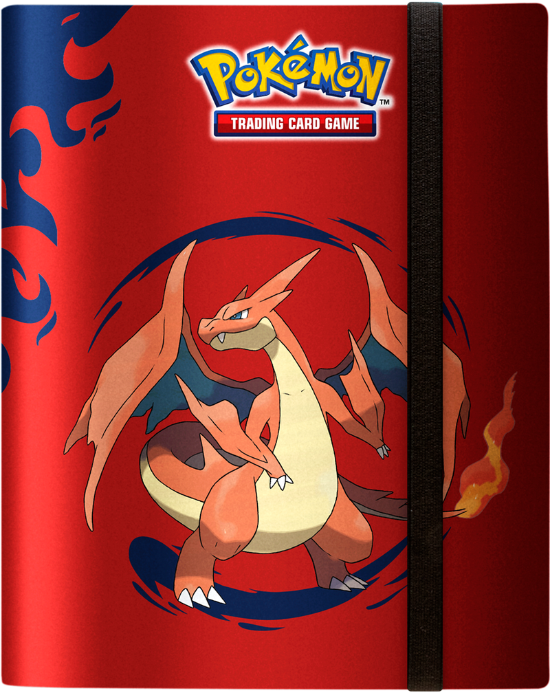 UP BINDER PRO 9PKT POKEMON MEGA CHARIZARD X & MEGA CHARIZARD Y