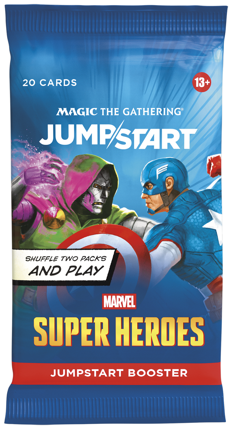 Marvel Super Heroes Jumpstart Booster Pack - Magic The Gathering