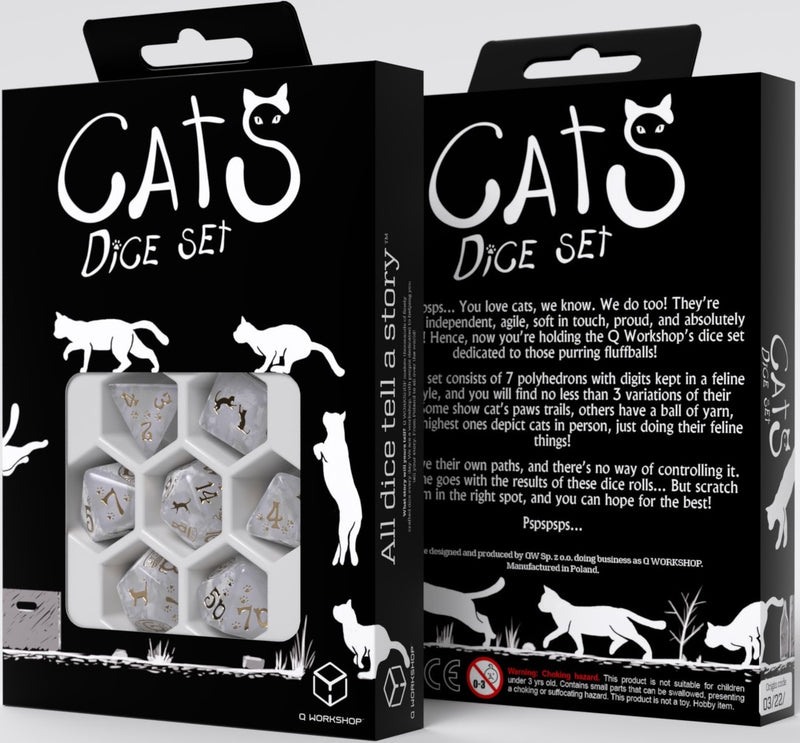 Cats Dice Set - Purrl