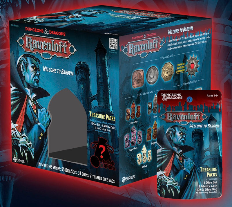 DND RAVENLOFT: CASTLE RAVENLOFT TREASURE PACKS