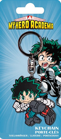 MY HERO ACADEMIA PVC KEYCHAIN IZUKU SD