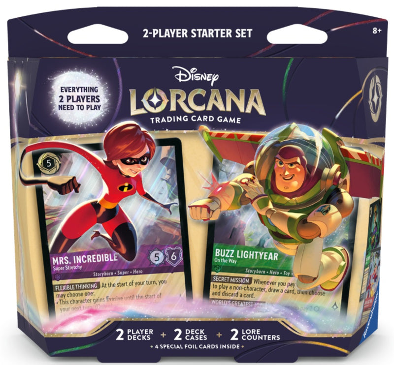 Two-Player Starter Decks - Buzz Lightyear/Elastigirl - Disney Lorcana