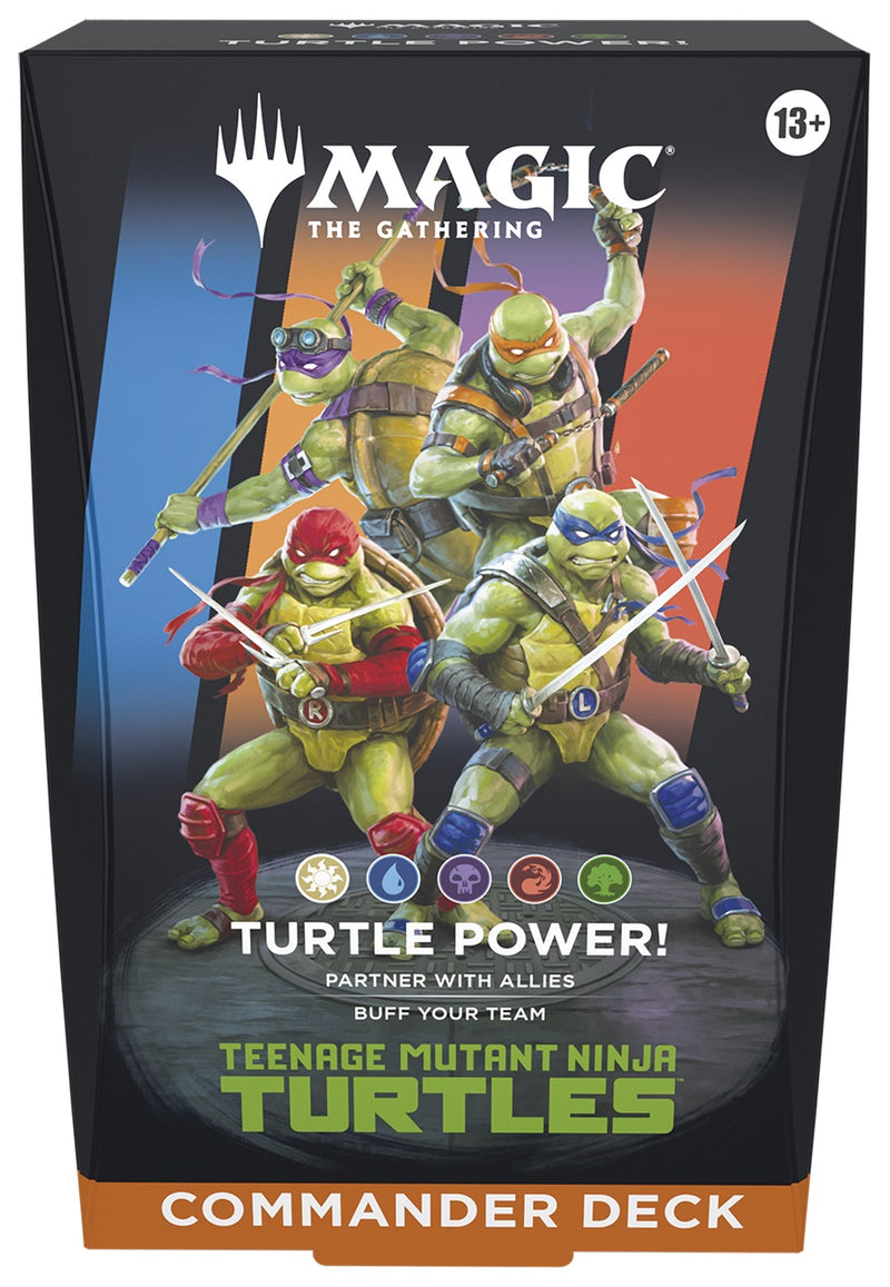 Teenage Mutant Ninja Turtles Commander Deck - Magic: The Gathering *PREORDER*