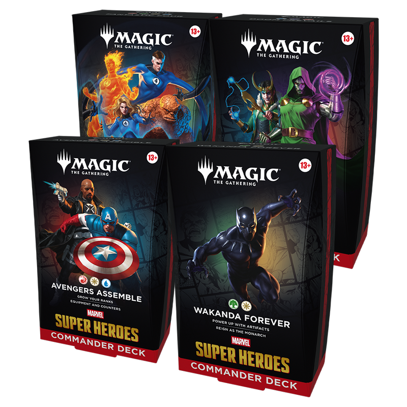 MTG Marvel Super Heroes - Commander Decks