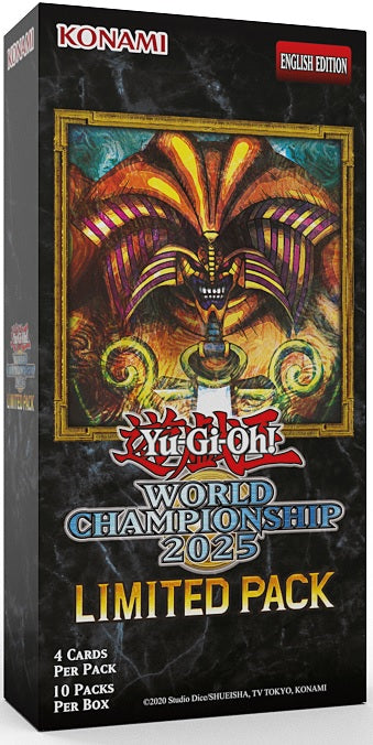 2025 World Championship Limited Pack Box - Yu-Gi-Oh!