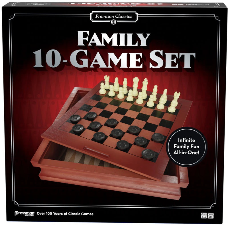 PRESSMAN PREMIUM CLASSICS: CLASSICS FAMILY 10 GAME SET