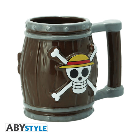 ONE PIECE MUG 3D STRAW HAT