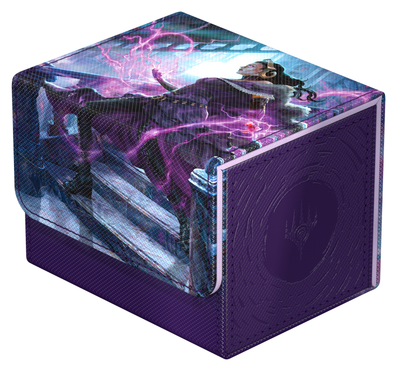 UG DECK CASE SIDEWINDER 100+ XENOSKIN MTG REALITY FRACTURE - LILIANA CALLOUS NECROMANCER