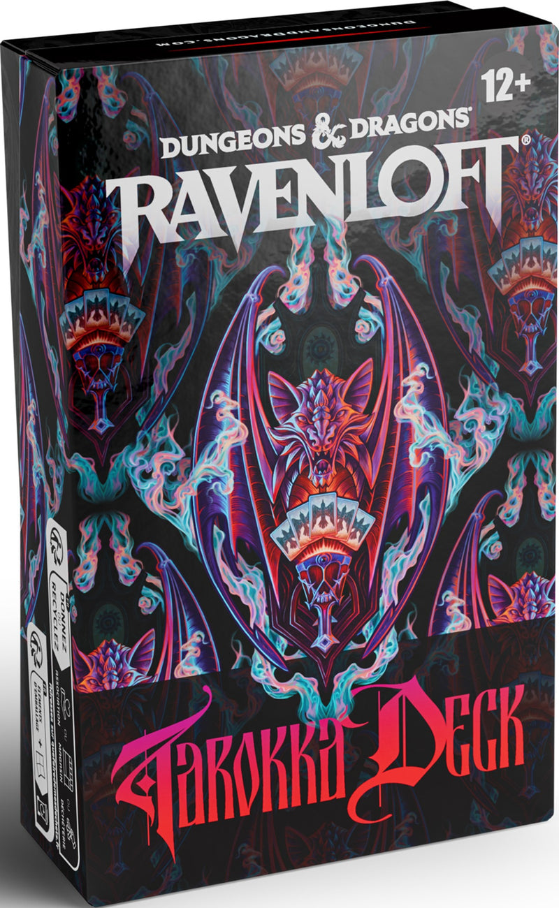 DND RPG RAVENLOFT HORRORS WITHIN TAROKKA DECK